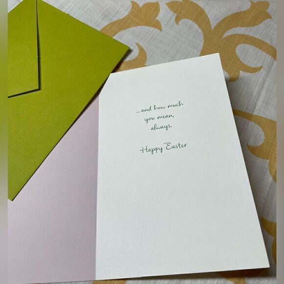 “Happy Easter” 3 NEW Greeting Cards American Greetings Tender Thoughts - Picture 6 of 10